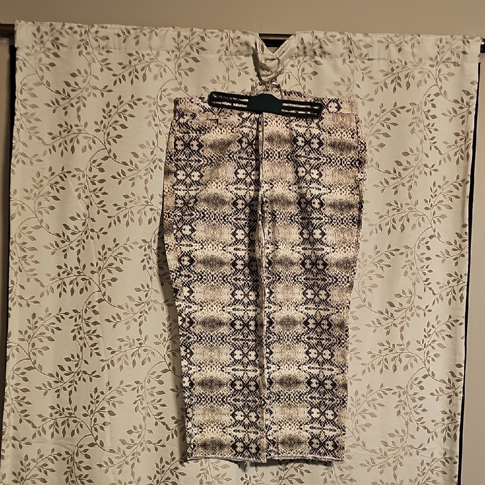 Snake Print Jeans